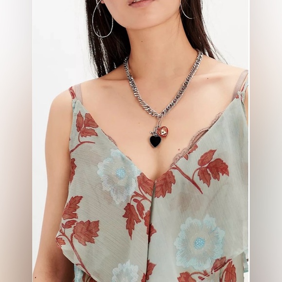 NWOT Free People SunFaded Maxi Top - Picture 4 of 5